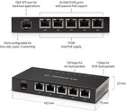 Ubiquiti Edgerouter X Sfp - Router - Desktop - Black  er-x-sfp 