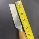 1 R Murphy 3sqpt Square Point Shoe Knife W hardwood Handle  qty  - Open Box 3 5   