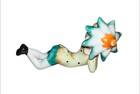 Rare Vintage 1950   s Pixie Elf  With Flower Hat Kitschy Japan Porcelain