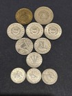 11 Vintage And Obsolete Hungarian Forint   Filler Coins 20th Century Job Lot 20g