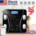 Smart Scale For Body Weight Bmi Bluetooth Body Fat Scale Digital Bathroom Scale   