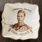 1937 Coronation Royal Crown Derby Nut Dishes King Grorge Vi   Queen Elizabeth