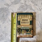 Vintage Collector Bond Street Pipe Tobacco Tin Philip Morris Inc Permit T-15 Ny