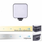 Mini W64 Led Light 64pcs Video Lighting 2500k-6500k type-c Cable For Dslr Camera