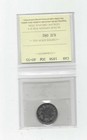 1858  Iccs Graded Canadian  20 Cent    au-55   re-engraved 5  Not Noted 