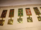 Rare Ussr Vdnkh Badges Set Of 16