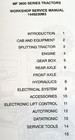 Massey Ferguson 3600 Series 3610 3630 3650 Tractor Service Manual Repair Shop Mf
