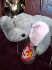 Ty Beanie Baby Mwmts Righty The Elephant