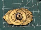 Vintage Obsolete Civil Defense  Rescue Fire  Badge Indianapolis Indiana Staff