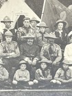Rare Antique Vintage Robert Baden-powell   Scouts Group Original Photograph