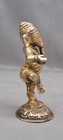 Antique Bronze Ganesh Indian Elephant God Miniature Figurine Statue 3 5 Inch