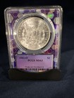      1883-o Morgan Silver Dollar Ms63 Pcgs Purple Core Trader Bea Nice       