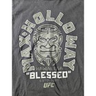 Reebok Ufc Max Holloway Blessed Hawaii Usa Graphic T-shirt Mens Medium Black