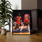 Michael Jordan 1984 Rookie Year Poster Vintage Chicago Bulls Retro Wall Art