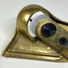 Rare Vintage Ken Wisner Bronze Edge Trimming Block Plane Antique Tool