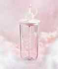New Starbucks 2023 China Pink Cat Paw Topper 16oz Triangle Glass Cup Best Gift
