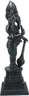 Ebros Large 21  H Bali Ganesha With Dhoti In War Armor On Pillar With Rat Statue