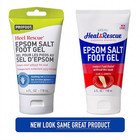 Heal   Rescue Epsom Salt Foot Gel 4oz Aloe Vera Arnica Tired Achy Feet Relief