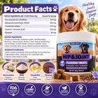 Angel Paws Dog Hip   Joint Supplement Glucosamine Chondroitin Msm  100 Chews