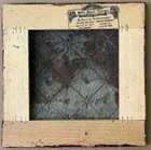 Collection Of 12 Framed Vintage Decorative Tin Ceiling Tiles