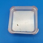 Vintage Jcm Jewelry Presentation Box Lid Only Frosted Pink Lucite Earring Case