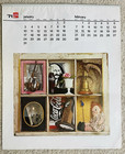 Vintage 13 Month Coca-cola Calendar 1970  1971 Beautiful Photos Unmarked Vgc