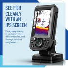 Lowrance 16110-001 Eagle-4x Sonar Fishfinder Bullet Skimmer Transducer New   