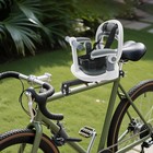 Child Bike Seat For Kids - Front Mounted  Comfortable   Adjustable Design