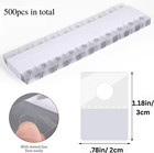 500pcs Hang Tabs Self-adhesive Hanging Tabs For Retail Displays  78  1 18 
