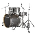 Ludwig Evolution 5pc Drum Set W hardware  22 bd  Platinum Sparkle
