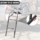 Pickup Truck Tailgate Ladder Foldable Extension Telescopic Adjustable Univers   