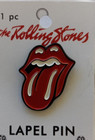 Rolling Stones Classic Tongue   Lapel  Pin Limited 1  X 1 1 2   Metal