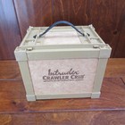 Intruder Crawler Crib Fishing Worm Bait Box With Good N  Lively Worm Bedding