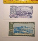 Czechoslovakia 25 And 50 Korun Banknotes 1953 Unc P-84 And P-85