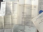 Lot  65  1883 - 1950s  Durfee Family Ma Letters  Legal Documents  Ephemera