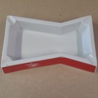 Rare Vintage Budweiser Bowtie Ash Tray 7 Inch Original   Excellent Condition