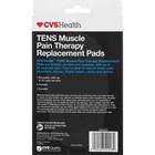 Health - Tens Muscle Pain Therapy Replacement Pads  2 Ct