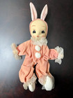 Vintage Easter Bunny Pixie Elf Posable Shelf Sitter Doll Moppets Sarco Japan 10 
