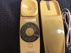 Vintage Itt Gold Slimline Rotary Dial Phone 1970 s