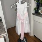 Cinderella Flower Girl Layered Dress Spring Party Formal Easter Wedding Sz 5