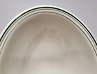 Mcnicol China  Green Stripes  Veggie Bowl 9 75 X 7  Restaurant Ware   1940s  