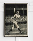 Babe Ruth 1934 Yankee Stadium Vintage Baseball Poster 24x36 Unframed