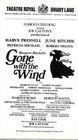  gone With The Wind   72 London Program Signed By Horton Foote Who Wrote Thebook