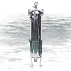 2  Npt Bag Filter Housing 150 Psi 304 Stainless Steel In  Out  2 Bag With Mesh