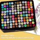 120 Colors Dual Tips Alcohol Markers  Art Markers Pens With Pen Holde