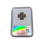 c 850-1000  India Jital Ohind Shahis Bull   Horseman - Silver Genuine Ngc
