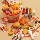 Food Toy Play Food Set Kids Toy Kitchen Accessory Pretend Food For Toddlers