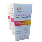 Vh Essentials Prebiotic   Probiotic Vaginal Suppositories 15 Ct - Lot Of 3-new