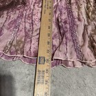 Vintage Y2k Xtraordinary Skirt Girls Xl Velvet Tiered Pink Boho Whimsical Fairy