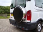 Universal Ring Steel Wheel Cover Wheelcover Lock Rear Spare Tyre Dish Disc Disk